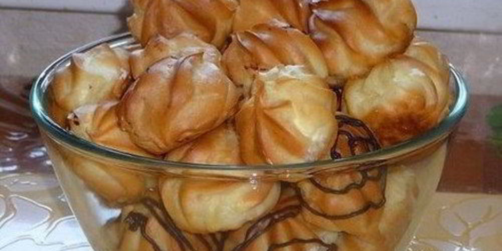 Рецепт домашних профитролей с заварныма кремома