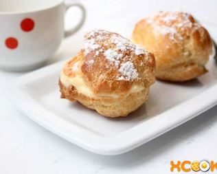 Домашние эклеры с заварным кремом