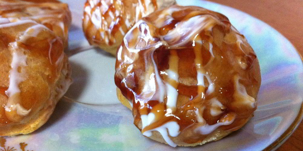 Рецепт маленьких эклеров