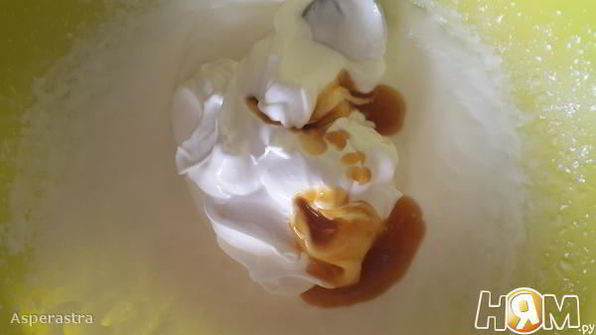 профитроли с разным кремом