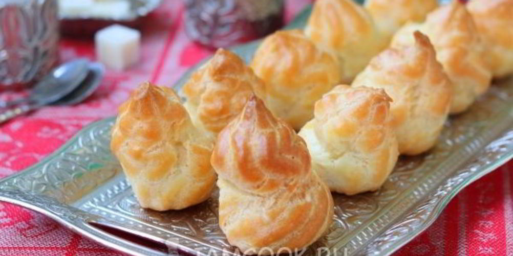 Рецепт профитролей с заварным кремом