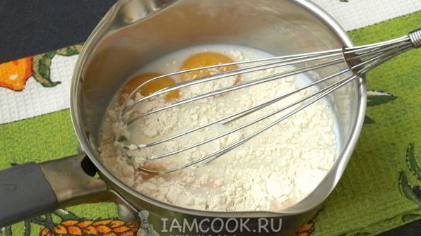 профитроли с заварным кремом