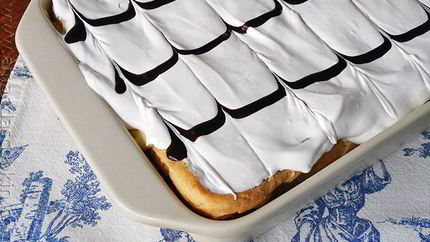 Торт эклер со взбитыми сливками