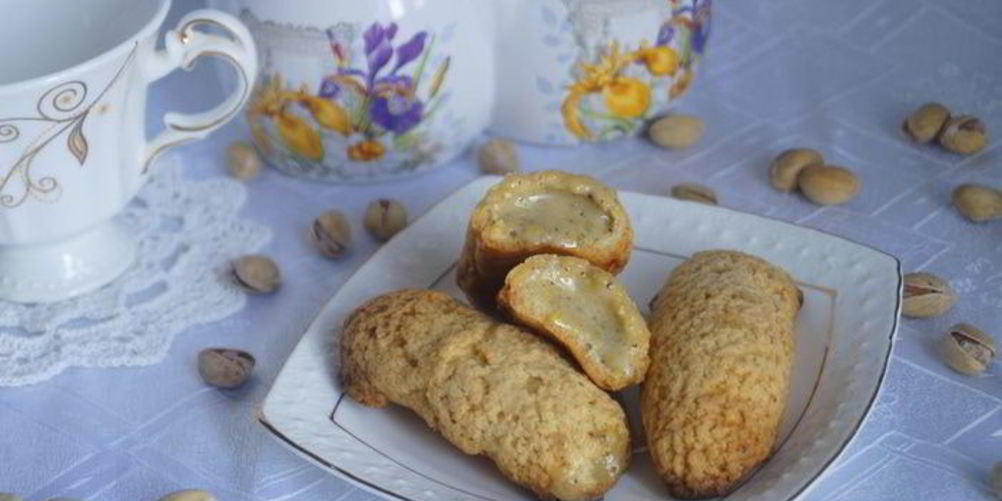 Рецепт эклеров с фисташковым кремом