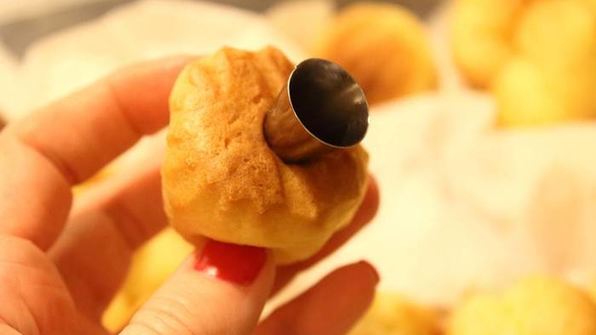 эклеры с кофейным кремом гроза