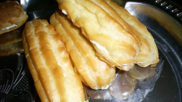 эклеры с масляно-заварным кремом