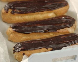 Эклеры со сливочным кремом