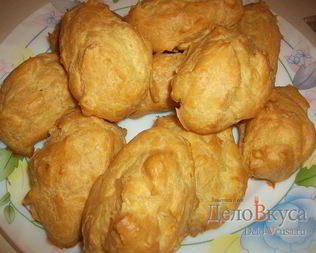 Заварное тесто для эклеров и профитроли