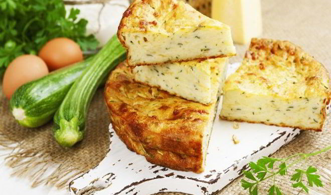 Кабачковая запеканка в мультиварке