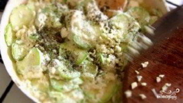 кабачковая запеканка