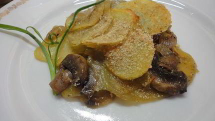 Картофельная запеканка по-монастырски