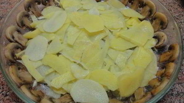 картофельная запеканка по-монастырски