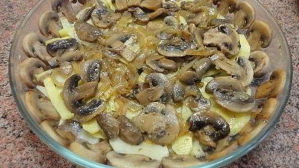 картофельная запеканка по-монастырски