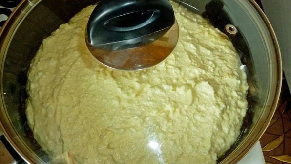 творожная запеканка на сковороде