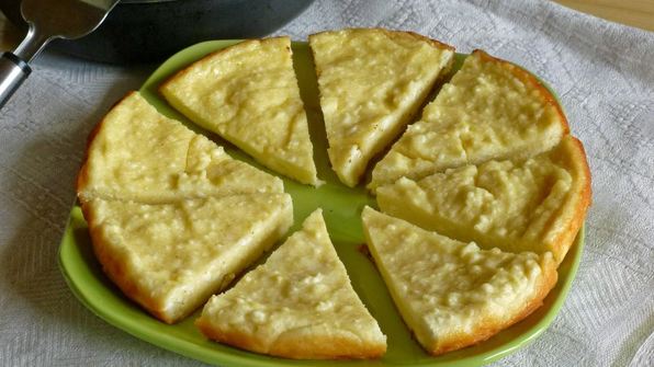 творожная запеканка на сковороде