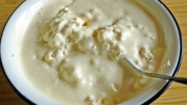 творожная запеканка на сковороде