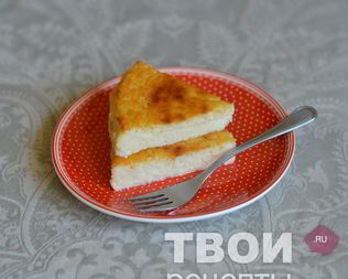 Творожная запеканка с бананом