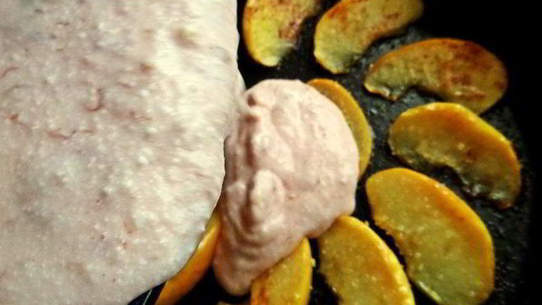 творожная запеканка с фруктами