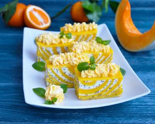 Творожно тыквенная запеканка