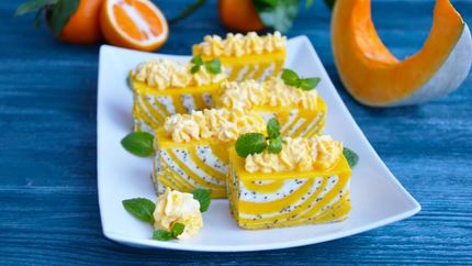 Творожно тыквенная запеканка