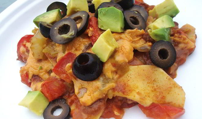 Вегетарианская картофельная запеканка