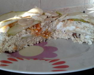 Ячневая запеканка