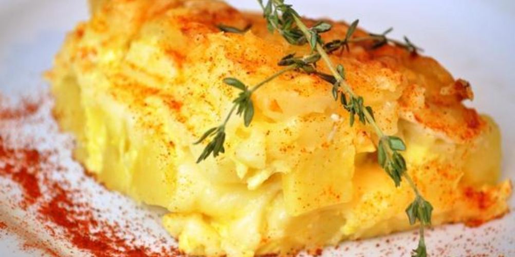 Рецепт запеканки 4 сыра с картофелем