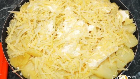 запеканка 4 сыра с картофелем