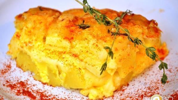запеканка 4 сыра с картофелем