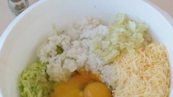 запеканка из кабачков с рисом