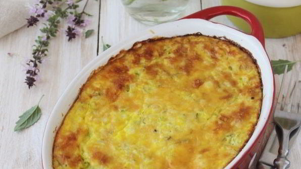 запеканка из кабачков с рисом