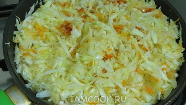 запеканка из молодой капусты с яйцами