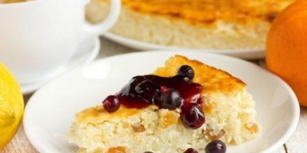 Рецепт запеканки из рисовой каши