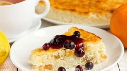 Запеканка из рисовой каши