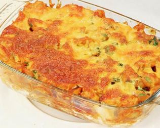 Запеканка из трески