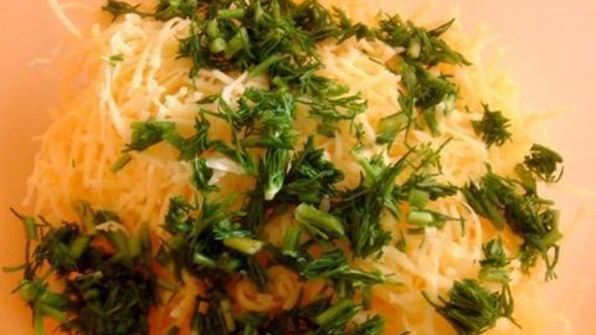 запеканка из цветной капусты со шпинатом