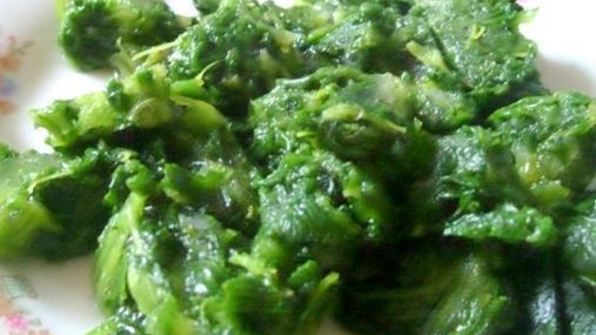 запеканка из цветной капусты со шпинатом