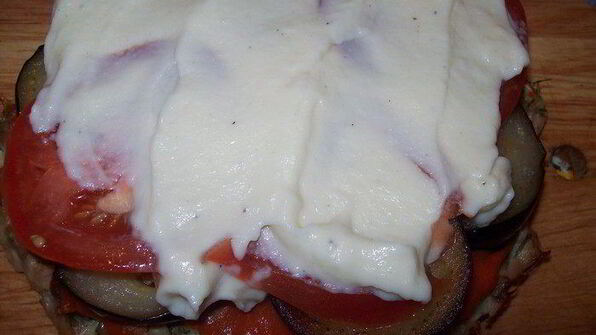 запеканка корзина с цветами