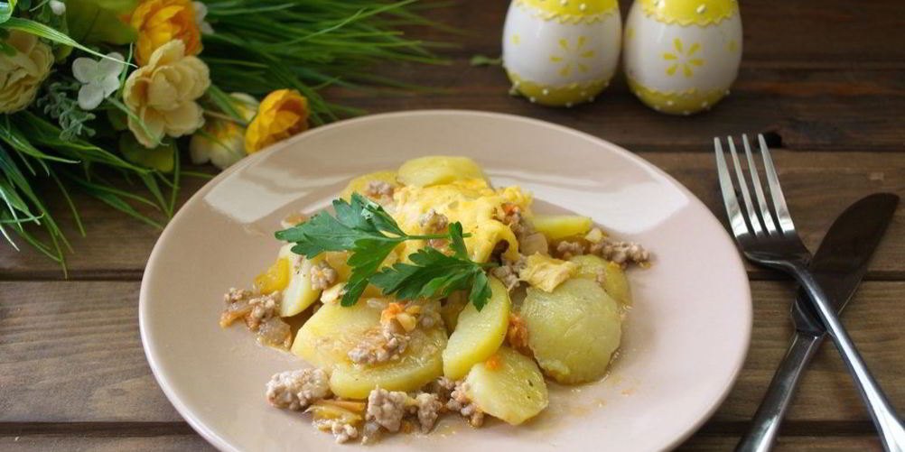 Рецепт запеканки мясной сытной