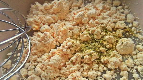 запеканка-перевертыш из печени и овощей