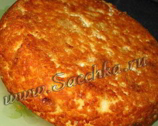 Запеканка с изюмом