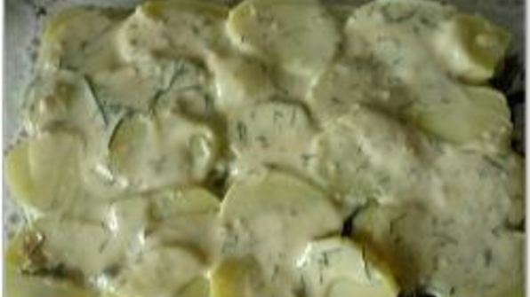 запеканка с рыбой и шпинатом