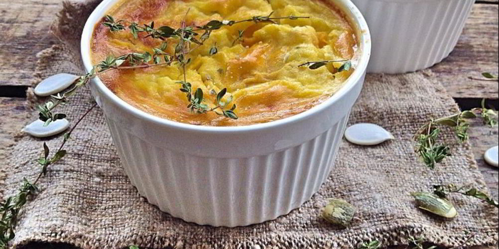 Рецепт запеканки с тыквой и творогом