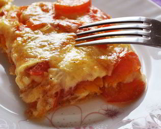 Запеканка с тыквой