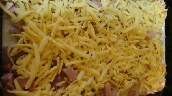 запеканка с ветчиной