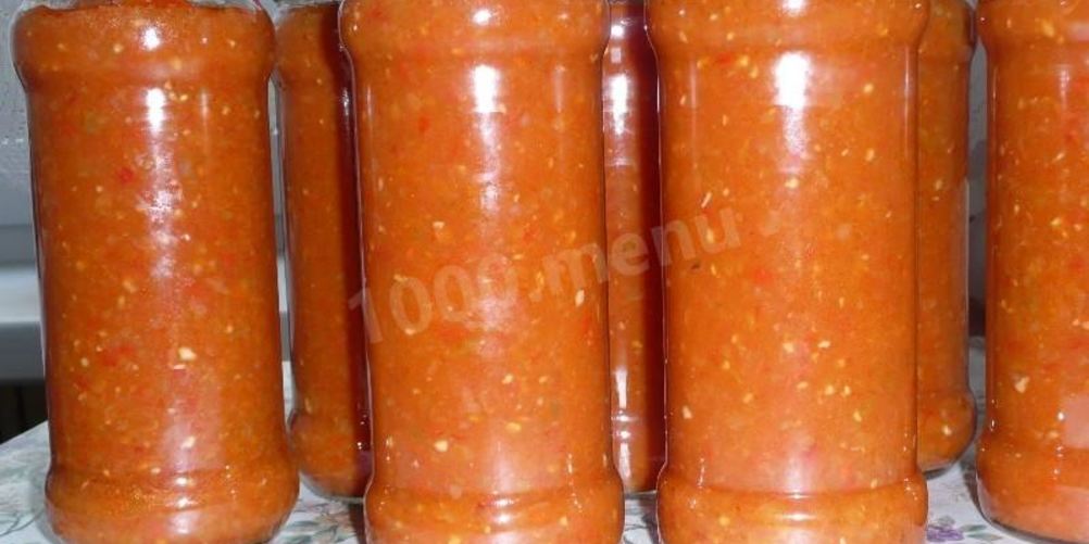 Рецепт аджики армянской