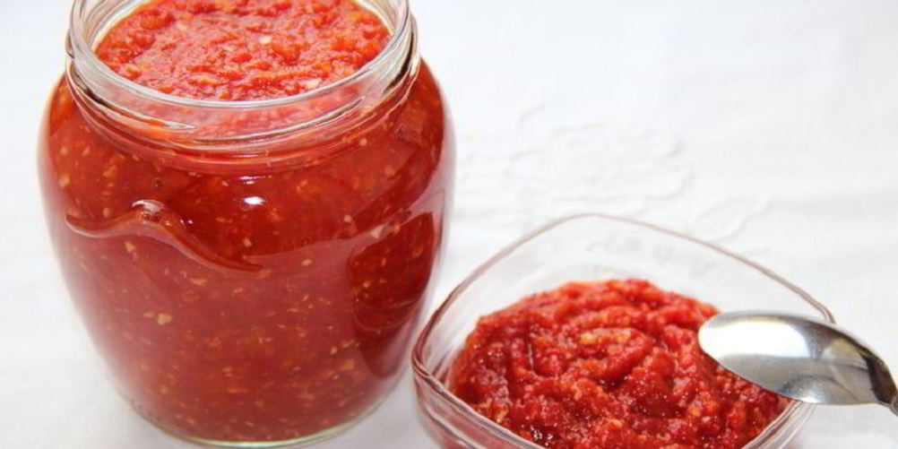 Рецепт аджики без варки