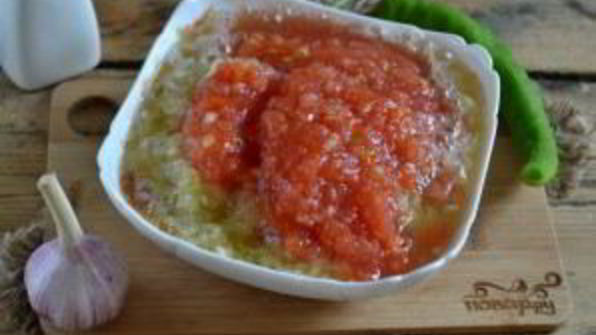 аджика из кабачков с помидорами
