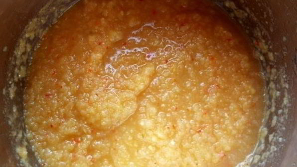 аджика из кабачков с яблоками на зиму