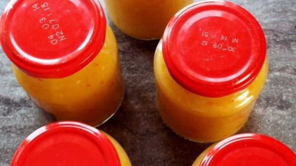 аджика из кабачков с яблоками на зиму